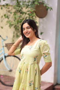 Mantharai Poo with Full Lining - Ready Dispatch