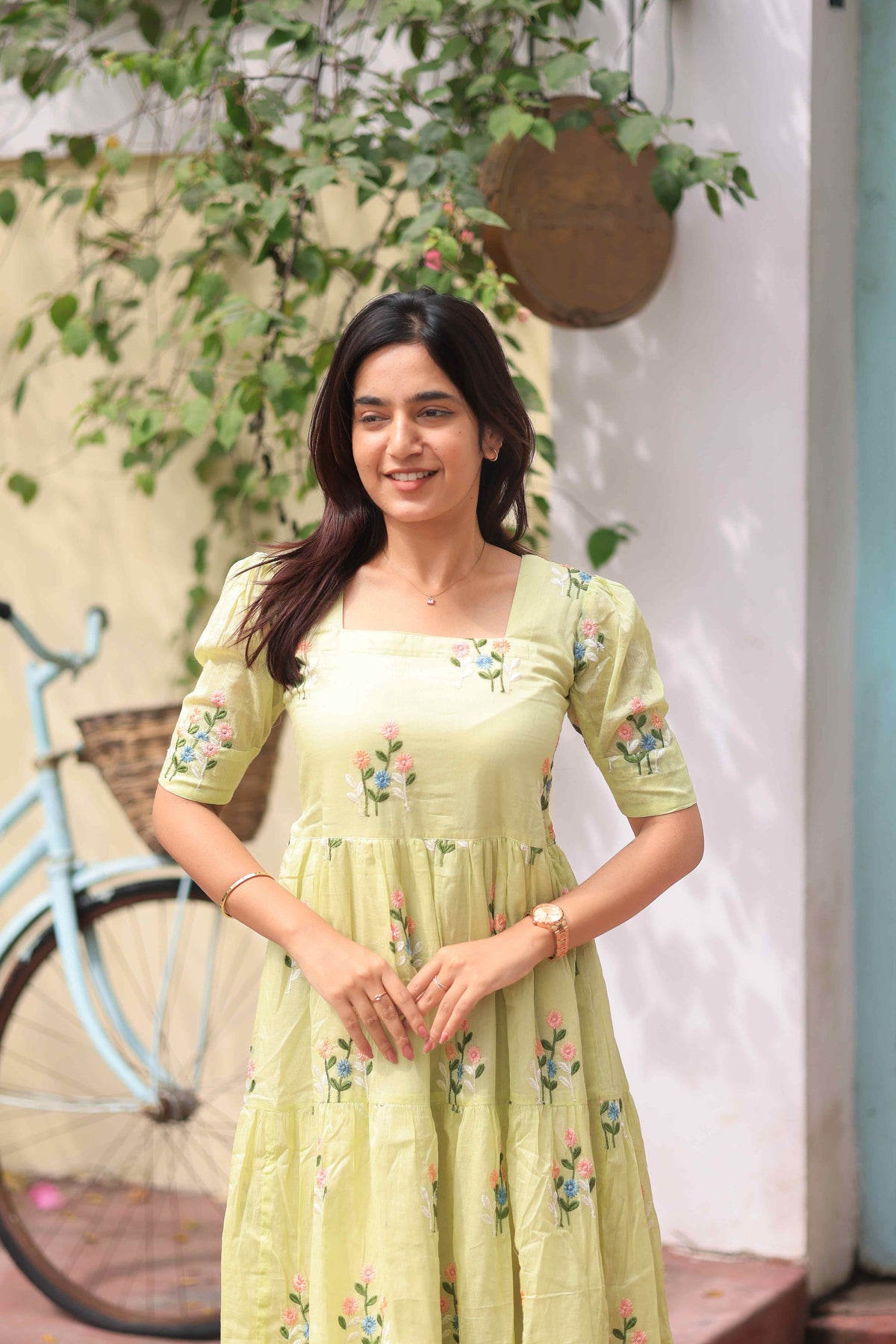 Mantharai Poo with Full Lining - Ready Dispatch