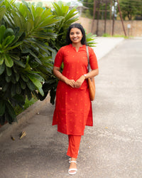 Butta Kurti with Pant 01 - MADE ON ORDER