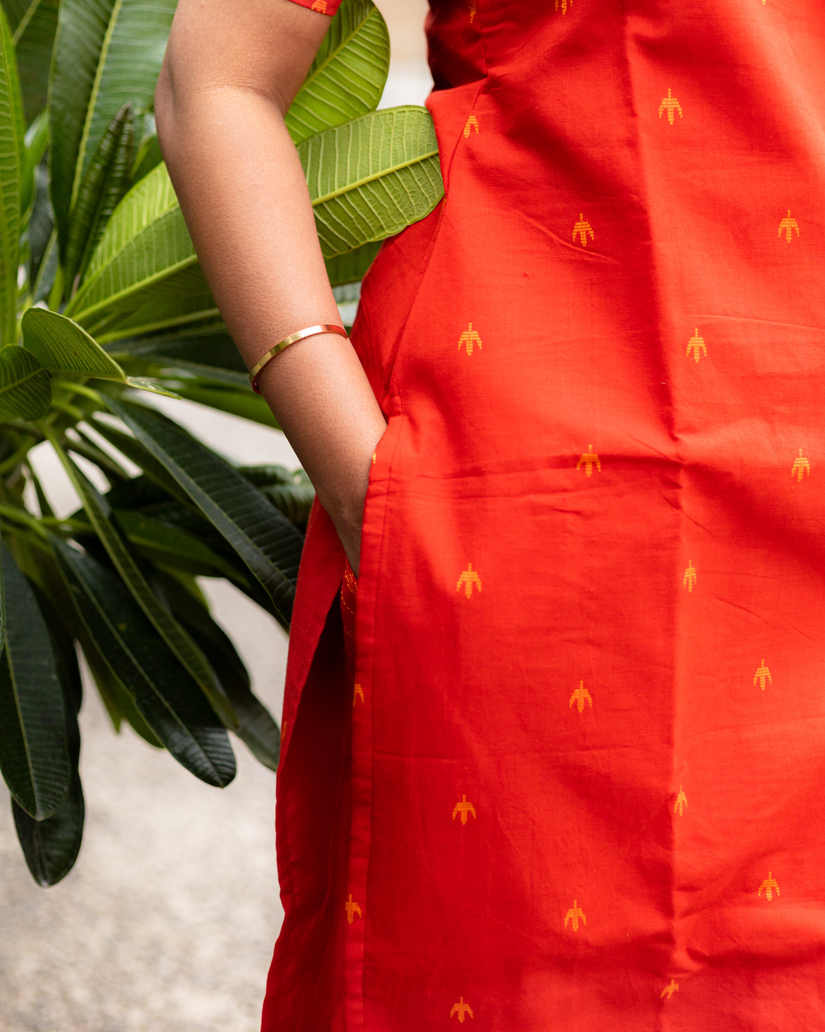 Butta Kurti with Pant 01 - MADE ON ORDER