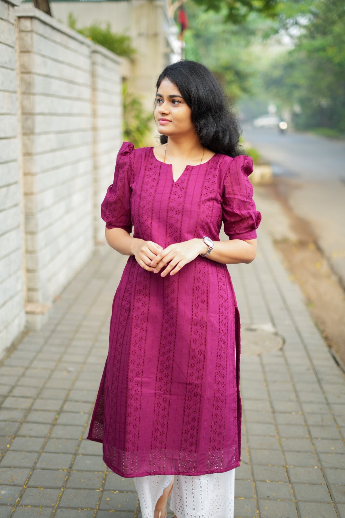 Hakoba Kurti with lining - 02