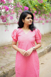 Hakoba Kurti with lining 03 - MADE ON ORDER