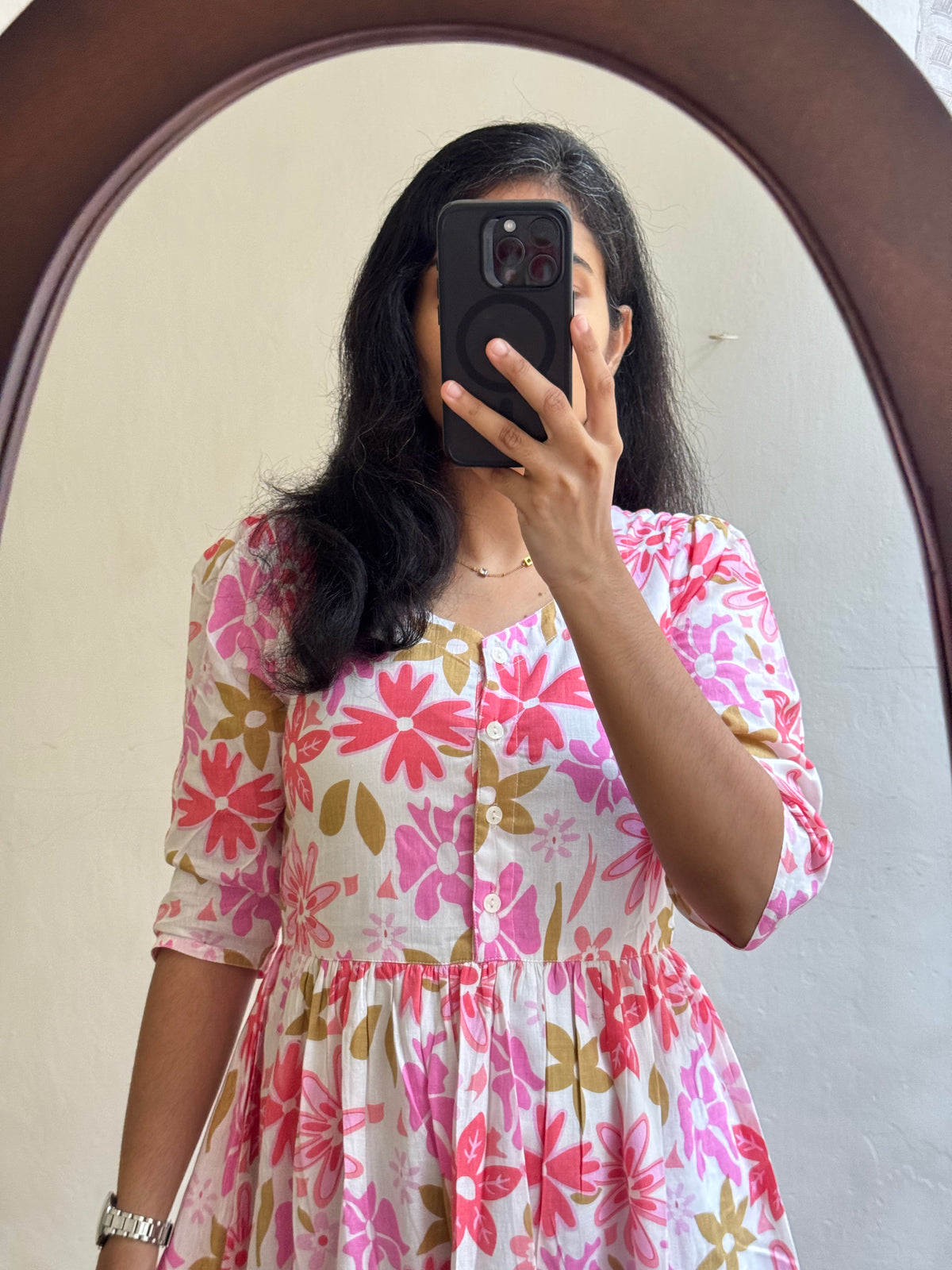 PinkBloom with Full Lining - Ready Dispatch