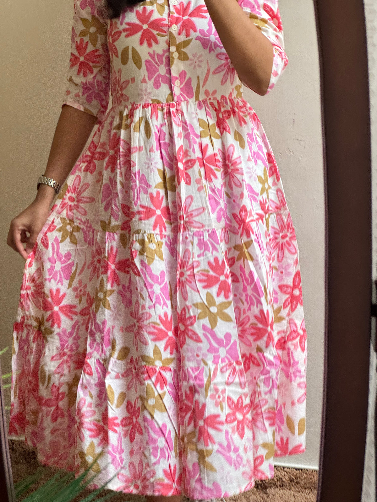 PinkBloom with Full Lining - Ready Dispatch