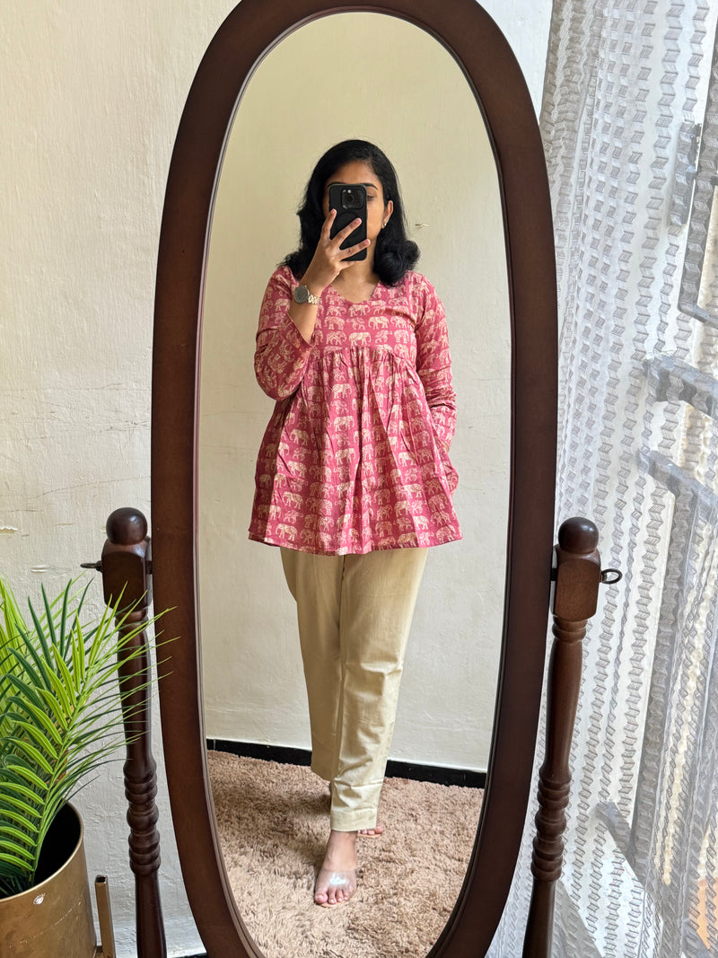 Short Top31 Crop - worn look | Astonish Admire