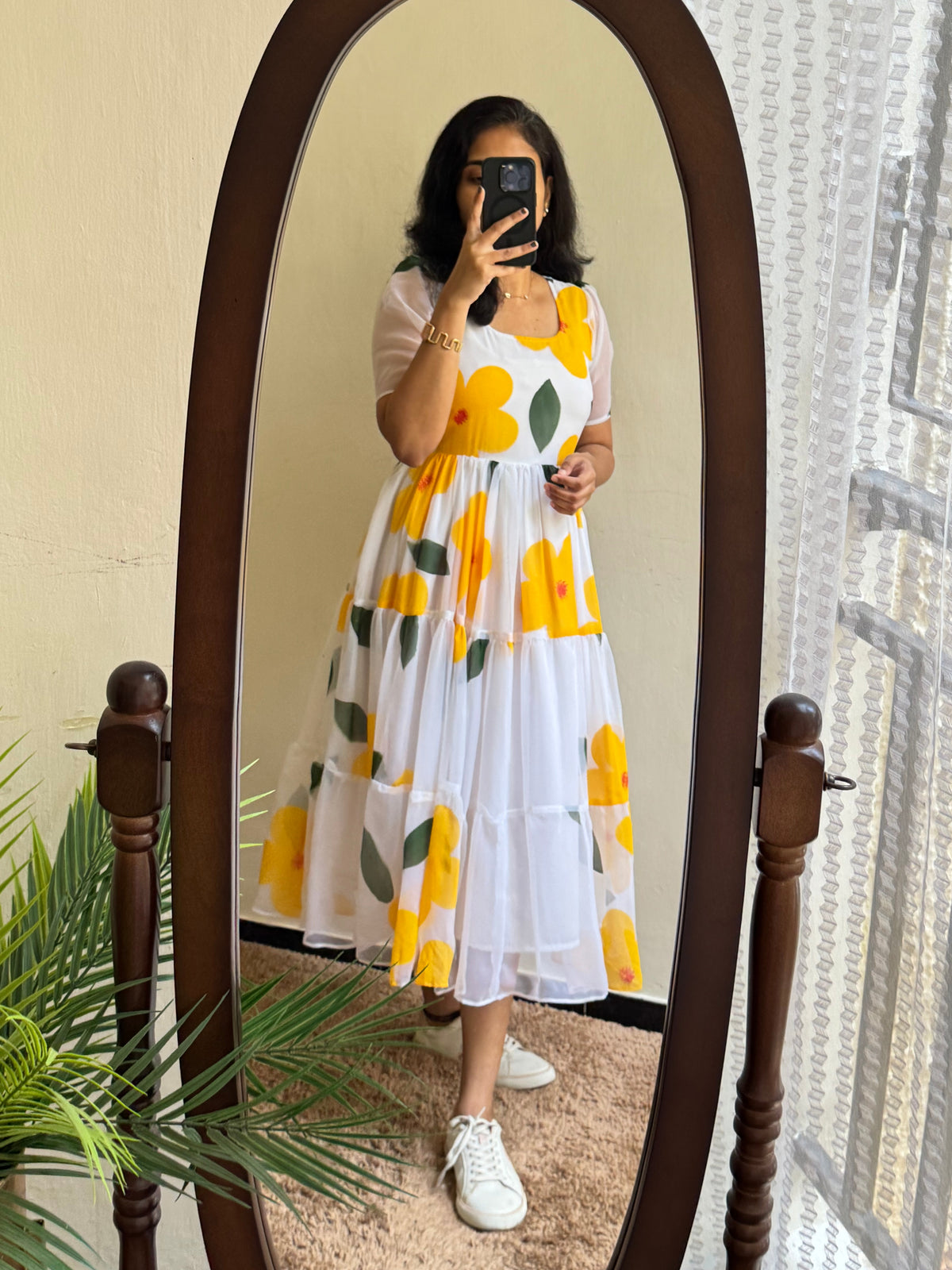 Cloudy Bloom HandPainted