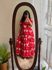 Cherry Butterfly with Full Lining - Ready Dispatch