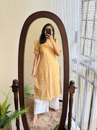 Butta Kurti with lining - 01 - MADE ON ORDER