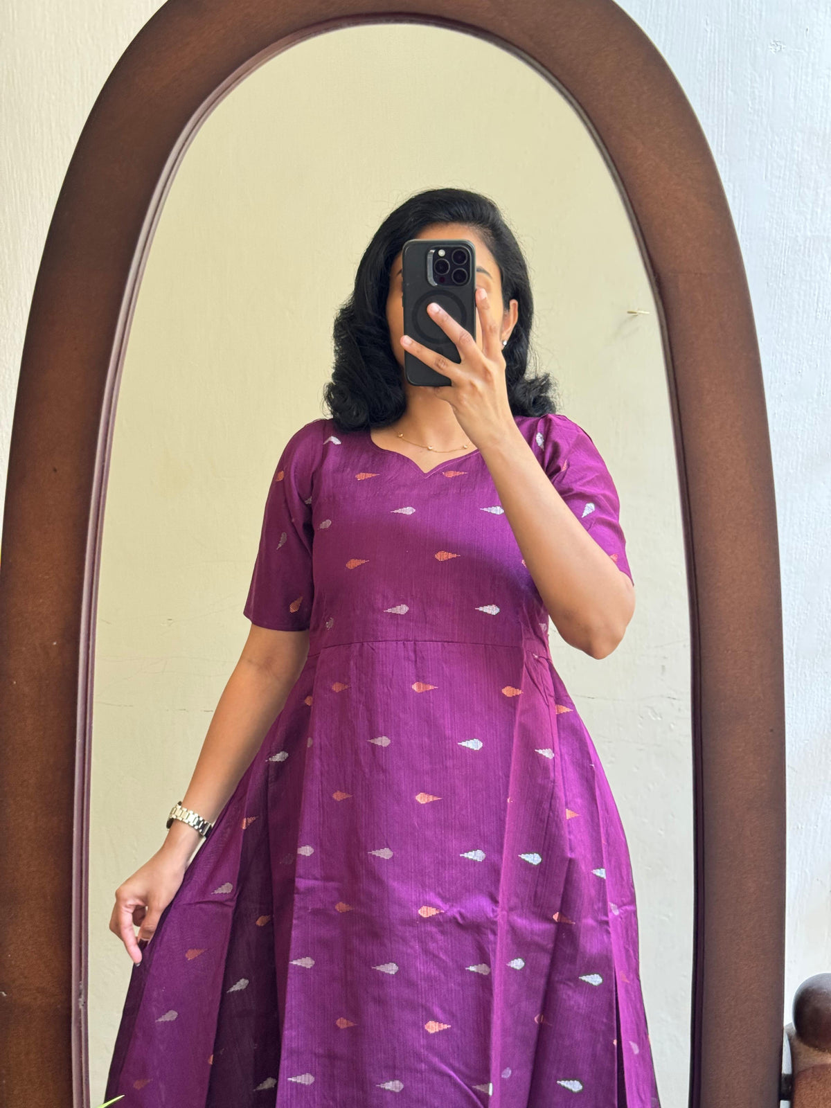 Purplee Raw silk - Ready Dispatch