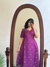 Purplee Raw silk - Ready Dispatch