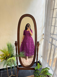 Purplee Raw silk - Ready Dispatch