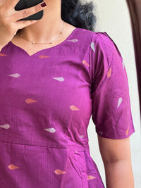 Purplee Raw silk - Ready Dispatch