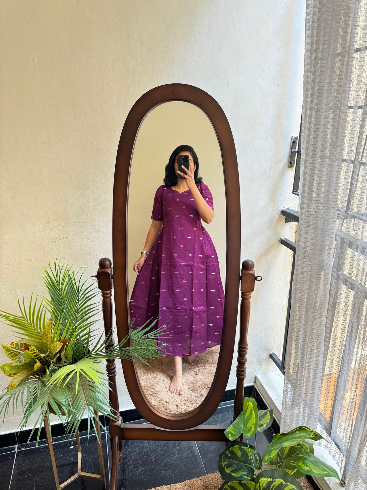 Purplee Raw silk - Ready Dispatch