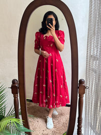 Cranberry with Full Lining - Ready Dispatch