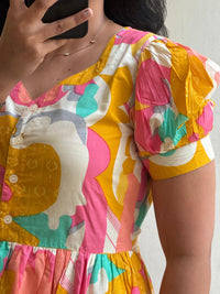 Abstracta with Full Lining - Ready Dispatch