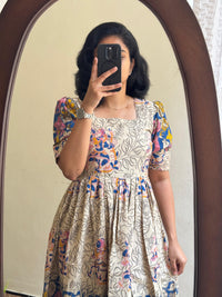 Kanira Neela Kalam with Full Lining - Ready Dispatch