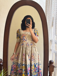 Kanira Neela Kalam with Full Lining - Ready Dispatch