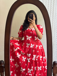 Cherry Butterfly with Full Lining - Ready Dispatch