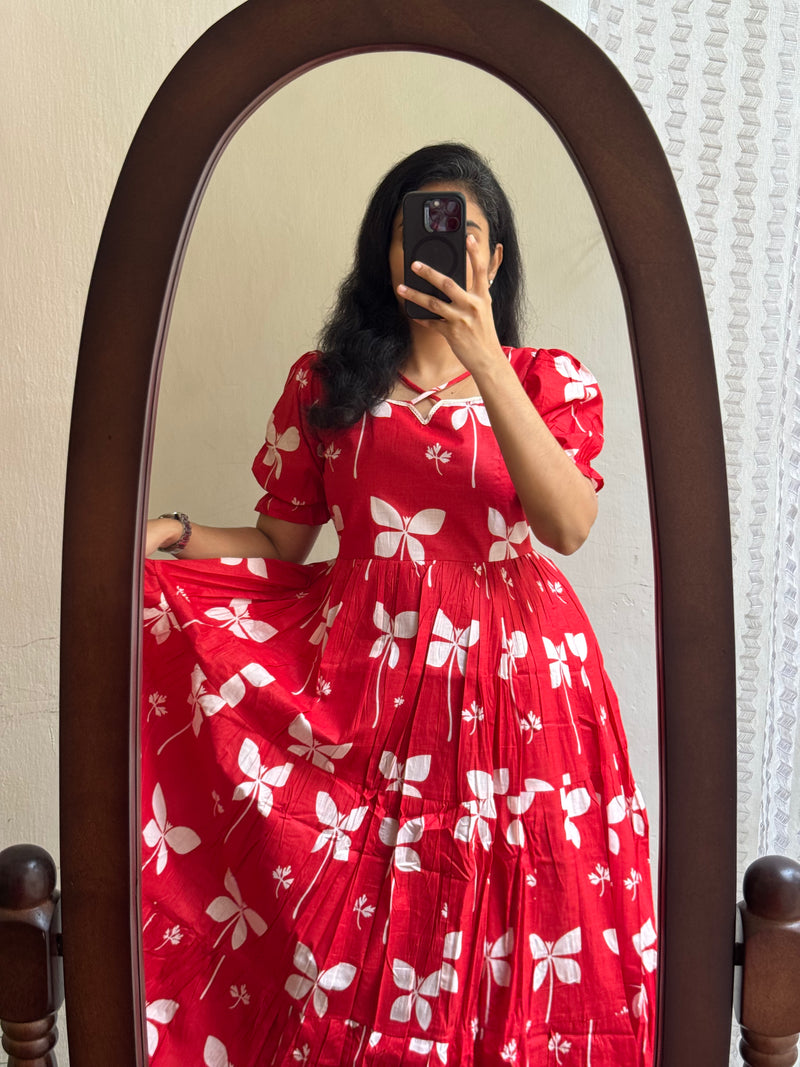 Cherry Butterfly with Full Lining - Ready Dispatch
