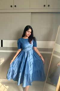 Denim frock - Ready Dispatch