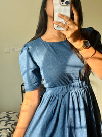 Denim frock - Ready Dispatch