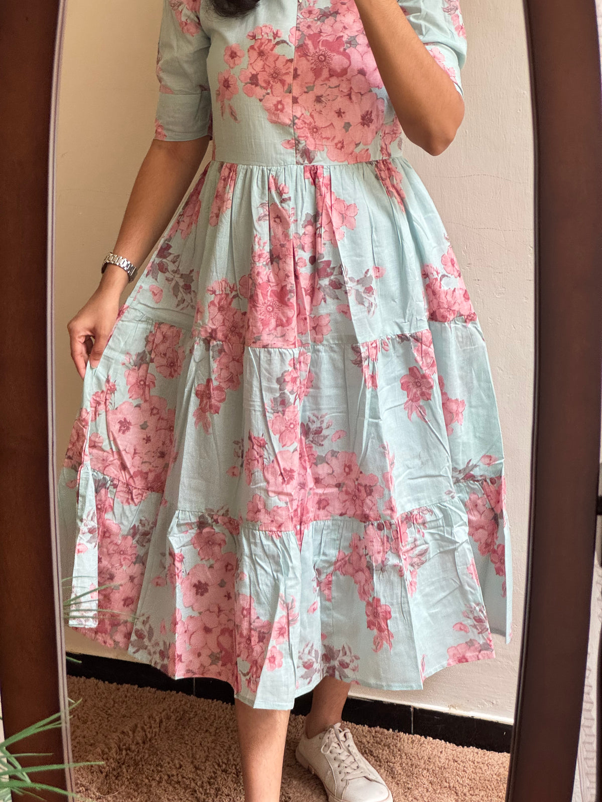 Pastel Blossara with Full Lining - Ready Dispatch