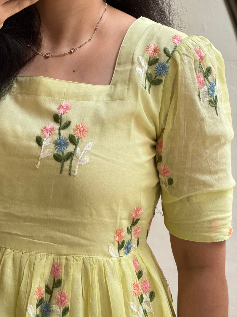 Mantharai Poo with Full Lining -Ready Dispatch or  "PRE-BOOKING"