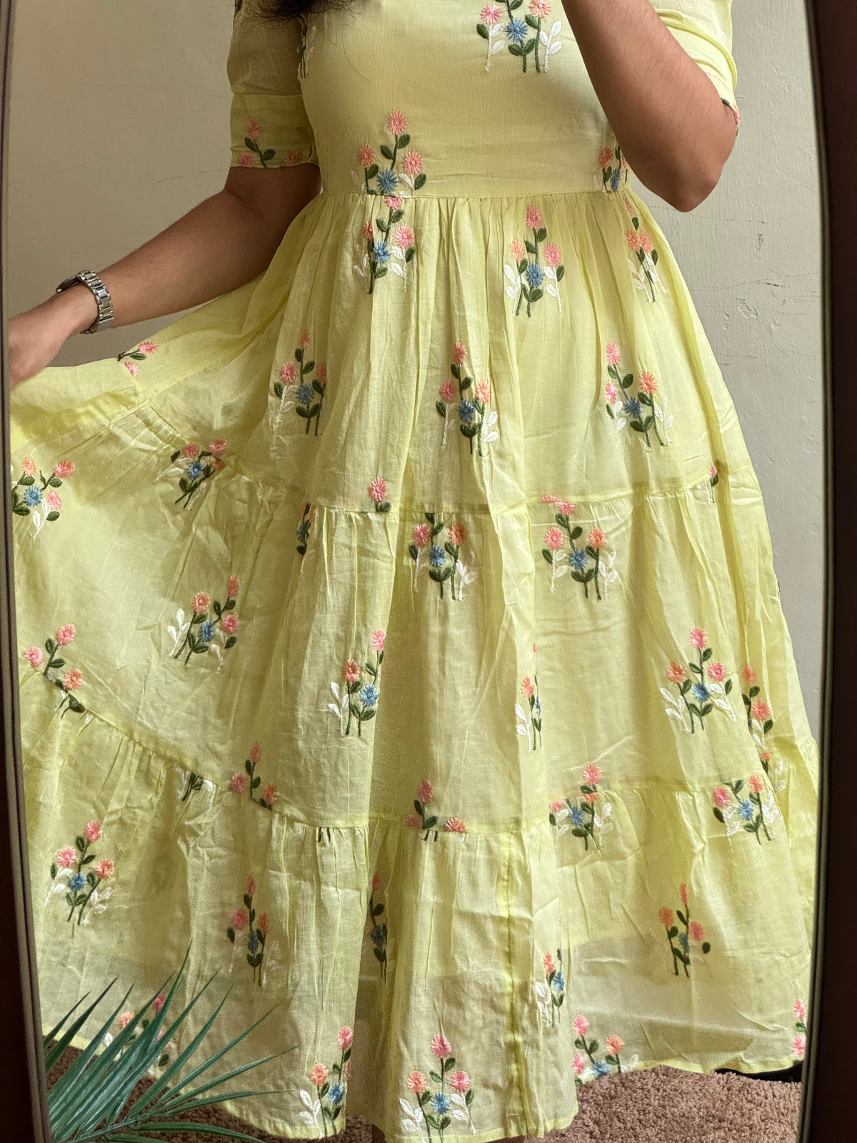 Mantharai Poo with Full Lining -Ready Dispatch or  "PRE-BOOKING"