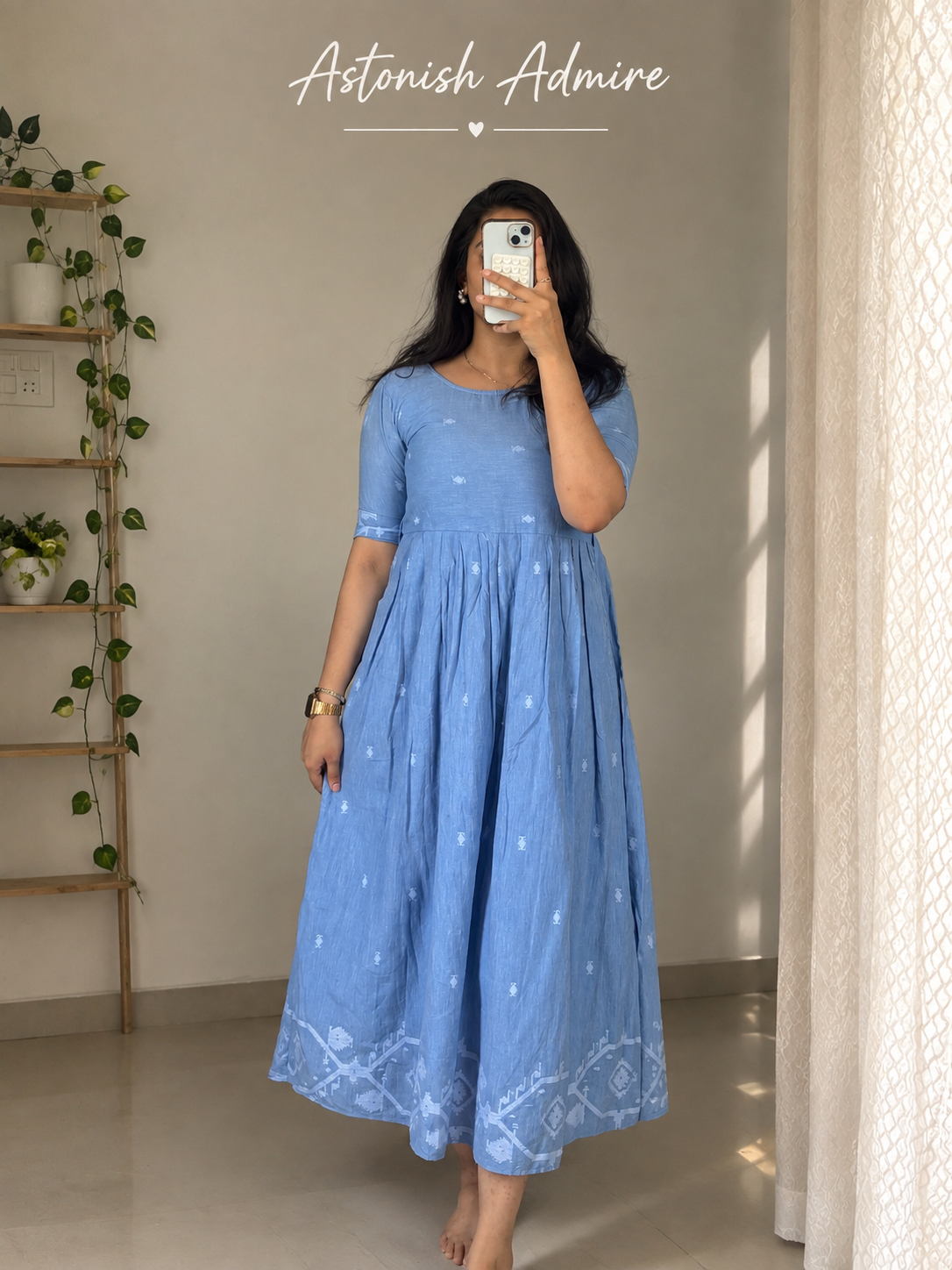 Nilvanya with Full Lining - Ready Dispatch