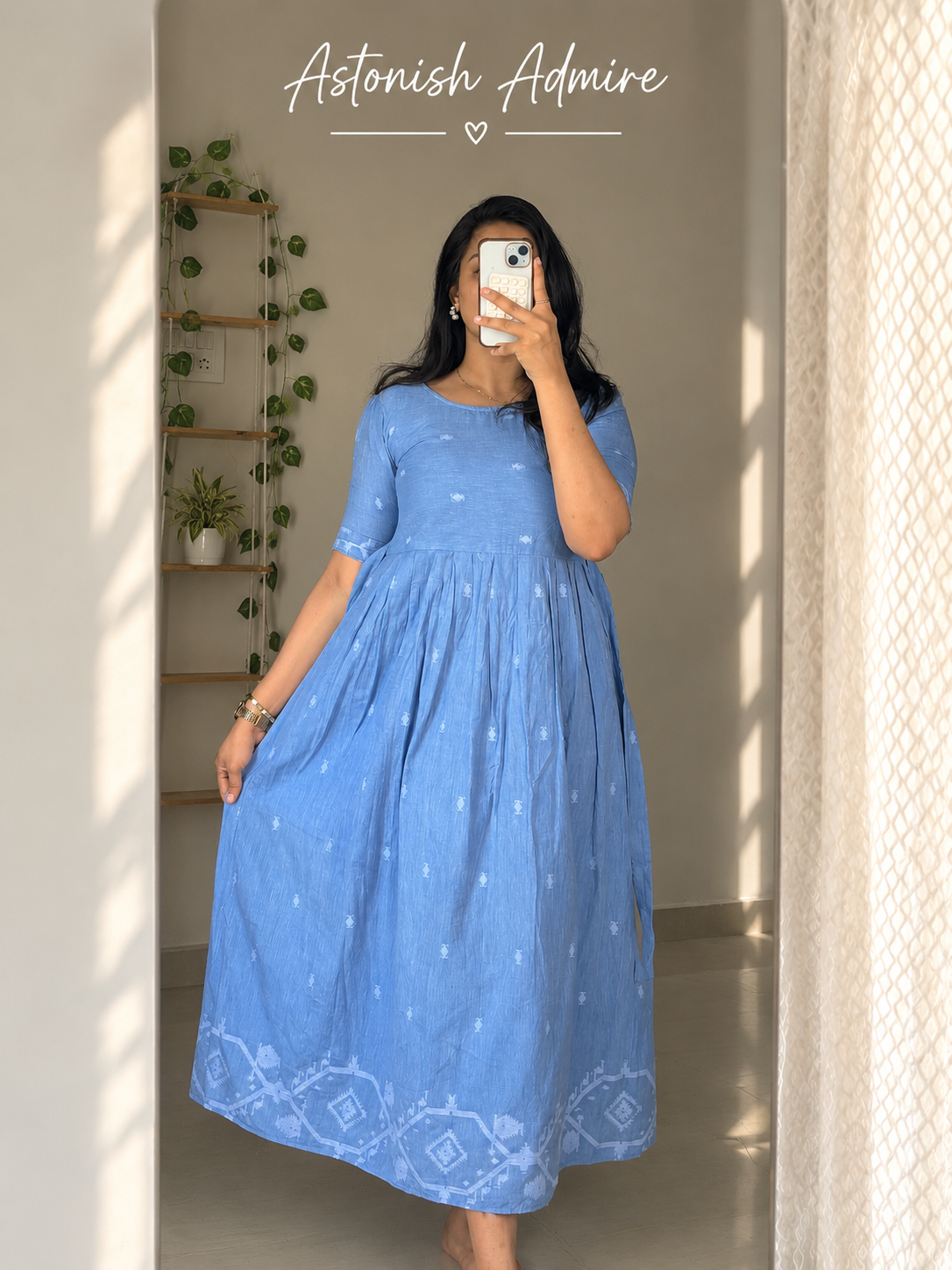 Nilvanya with Full Lining - Ready Dispatch