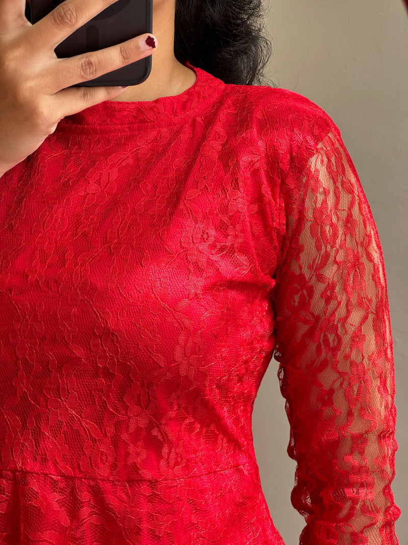 Red Lace - Ready Dispatch