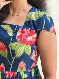 Neela Tamara with Full Lining - Ready Dispatch