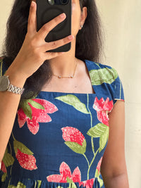 Neela Tamara with Full Lining - Ready Dispatch