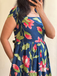 Neela Tamara with Full Lining - Ready Dispatch