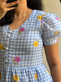 Blue gingham - Ready Dispatch