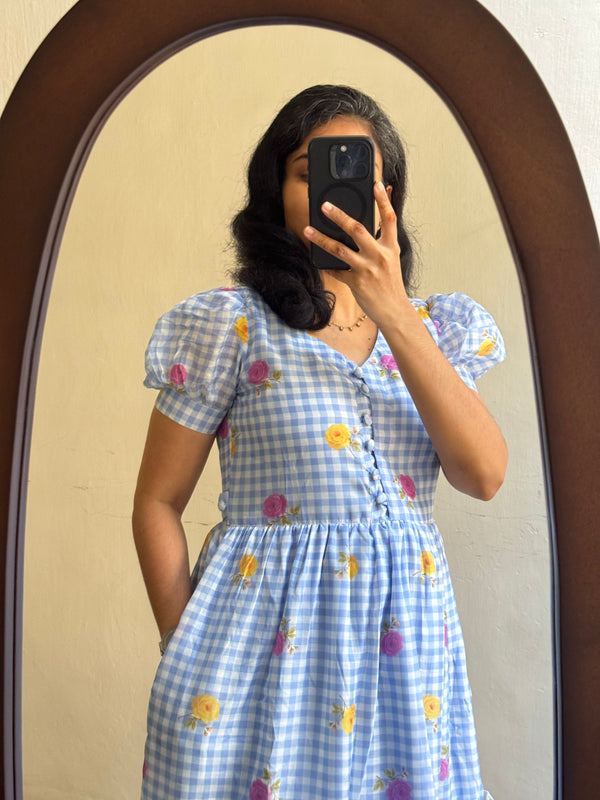 Blue gingham - Ready Dispatch