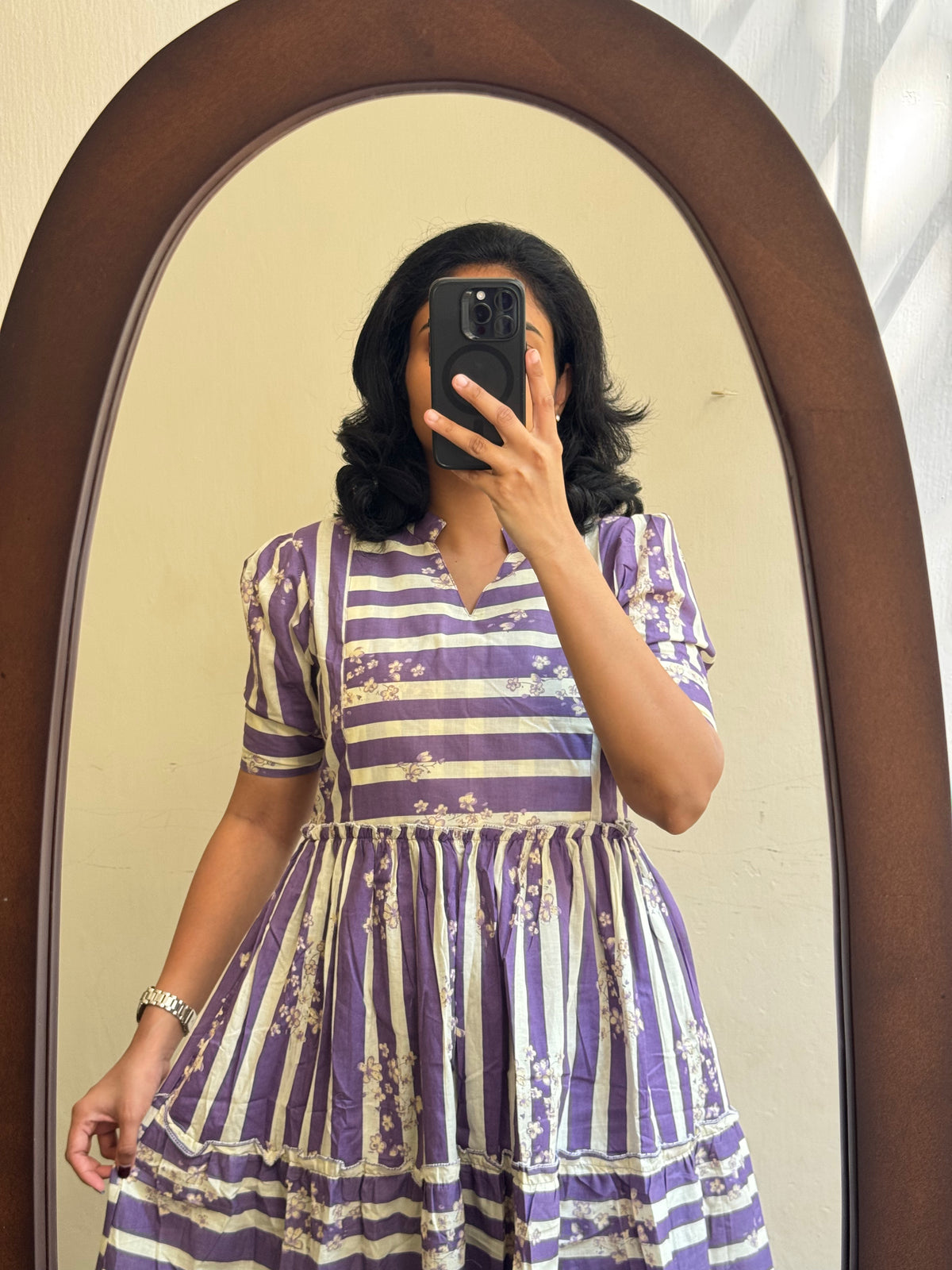 Bloomstripe with Full Lining - Ready Dispatch