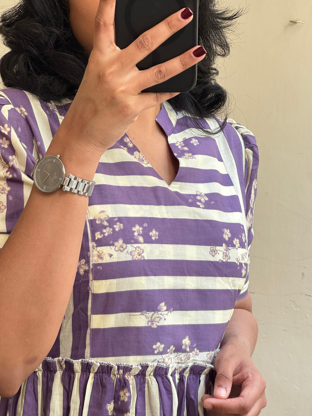 Bloomstripe with Full Lining - Ready Dispatch