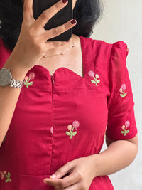 Cranberry with Full Lining - Ready Dispatch