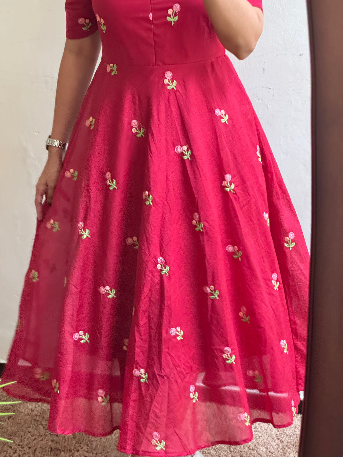 Cranberry with Full Lining - Ready Dispatch