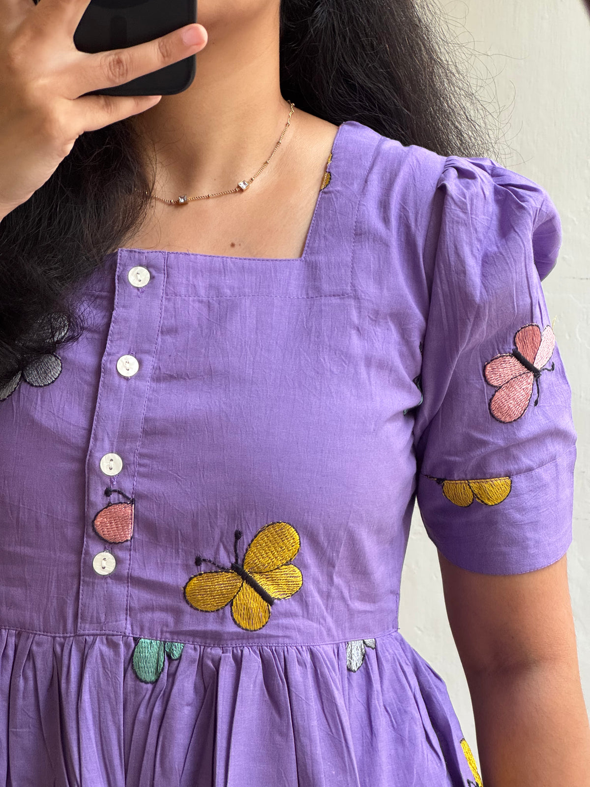 Dusky lave Butterfly - Ready Dispatch