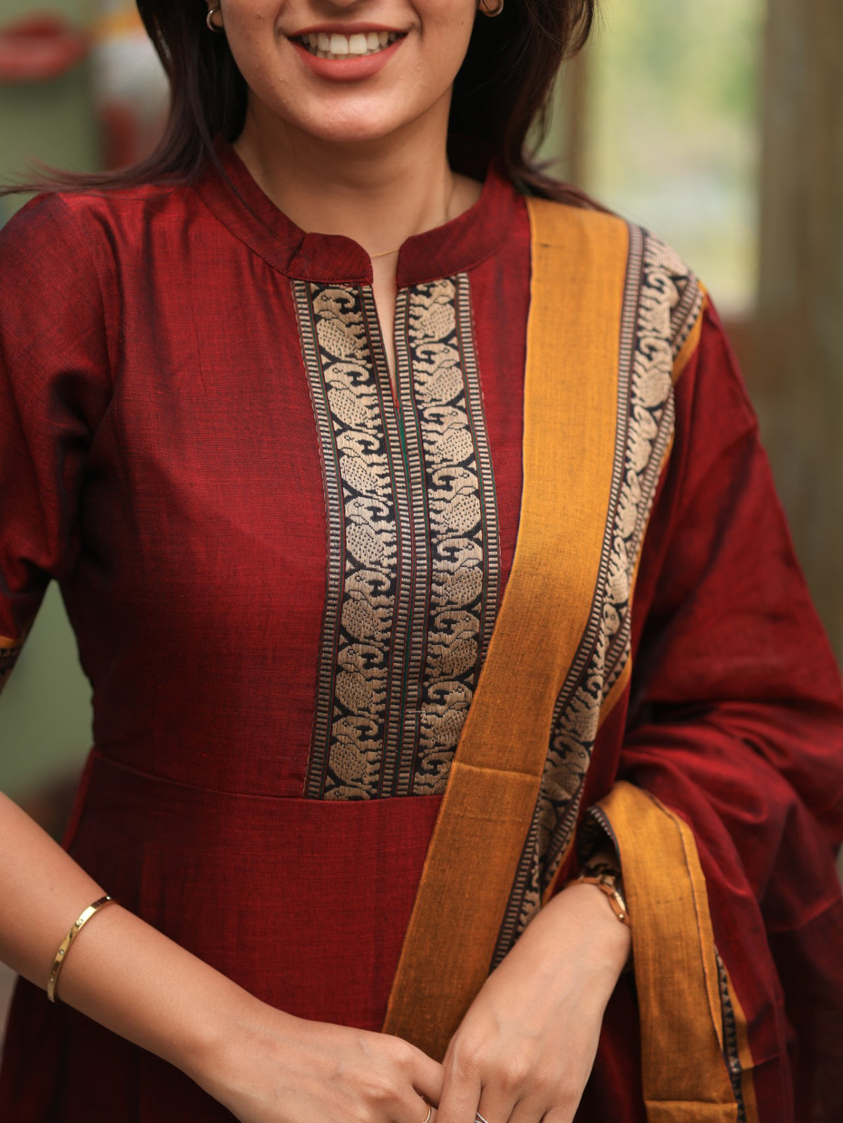 Narayanapet 2 piece set 05 - MADE ON ORDER