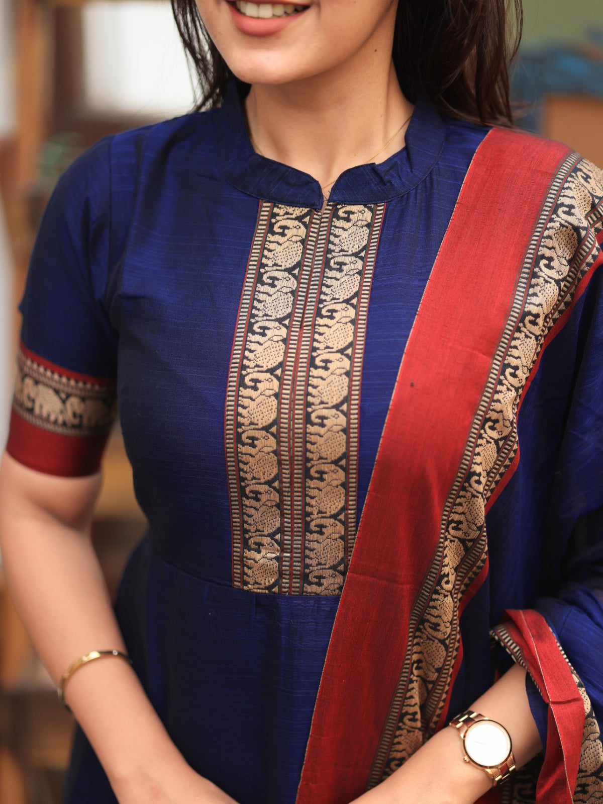 Narayanapet 2 piece set 06 - MADE ON ORDER