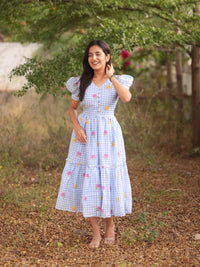 Blue gingham - Ready Dispatch