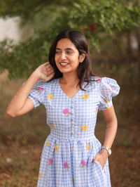Blue gingham - Ready Dispatch