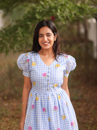 Blue gingham - Ready Dispatch
