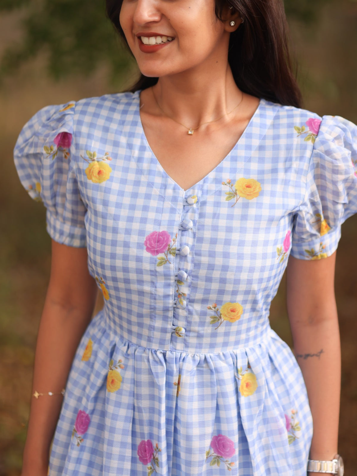 Blue gingham - Ready Dispatch
