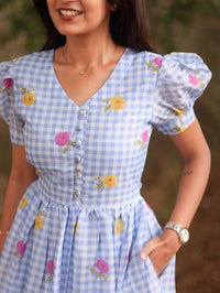 Blue gingham - Ready Dispatch
