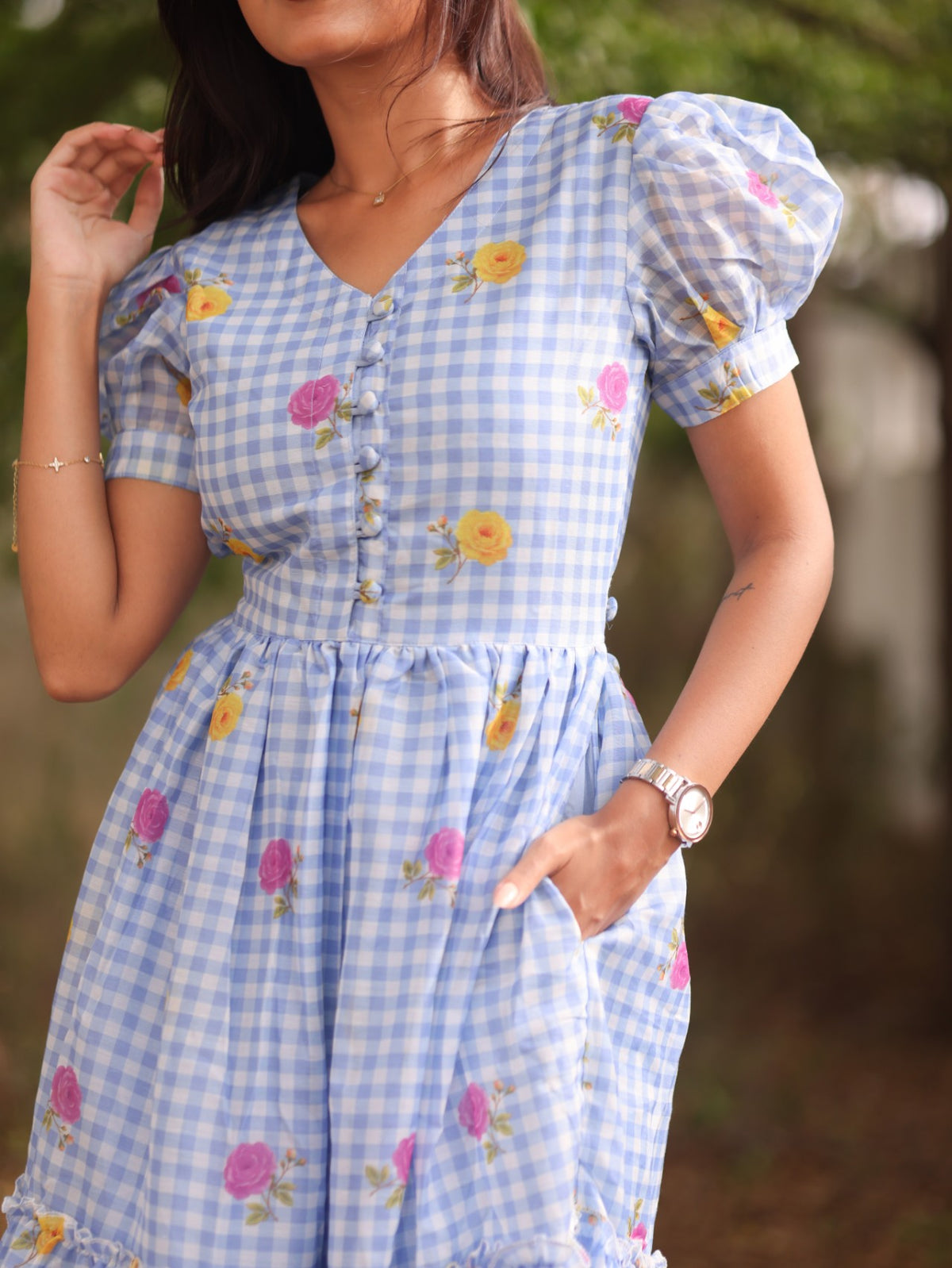 Blue gingham - Ready Dispatch