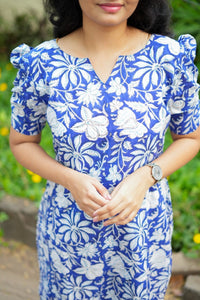 Block print kurti 01 - MADE ON ORDER - Astonish Admire
